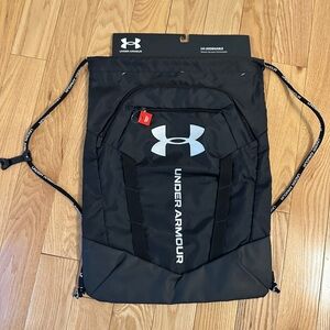 Under Armour Black Drawstring Bag NWT